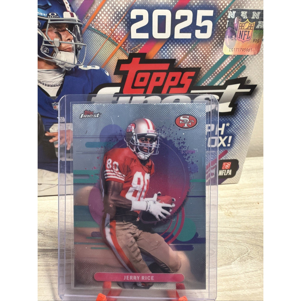 Topps Finest 2025 Jerry Rice Finest Performance Refractor Uncommon #200 49ers