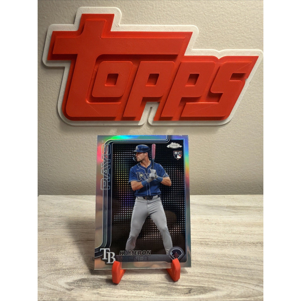 2025 Topps Chrome - Kameron Misner #130 Lightboard Logo Refractor (RC)