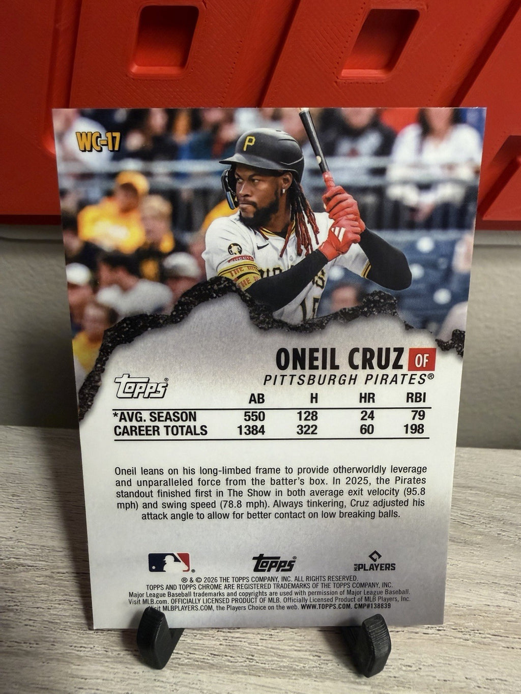 2026 Topps Chrome Oneil Cruz Pirates Wrecking Crew Insert #WC-17 "Must Go"1