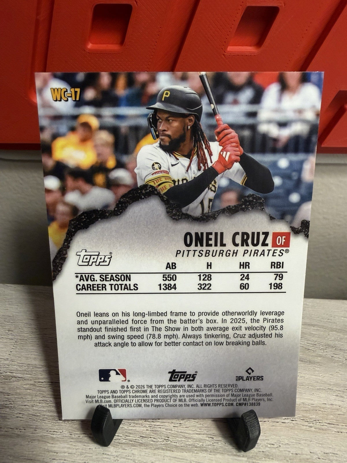 2026 Topps Chrome Oneil Cruz Pirates Wrecking Crew Insert #WC-17 "Must Go"1