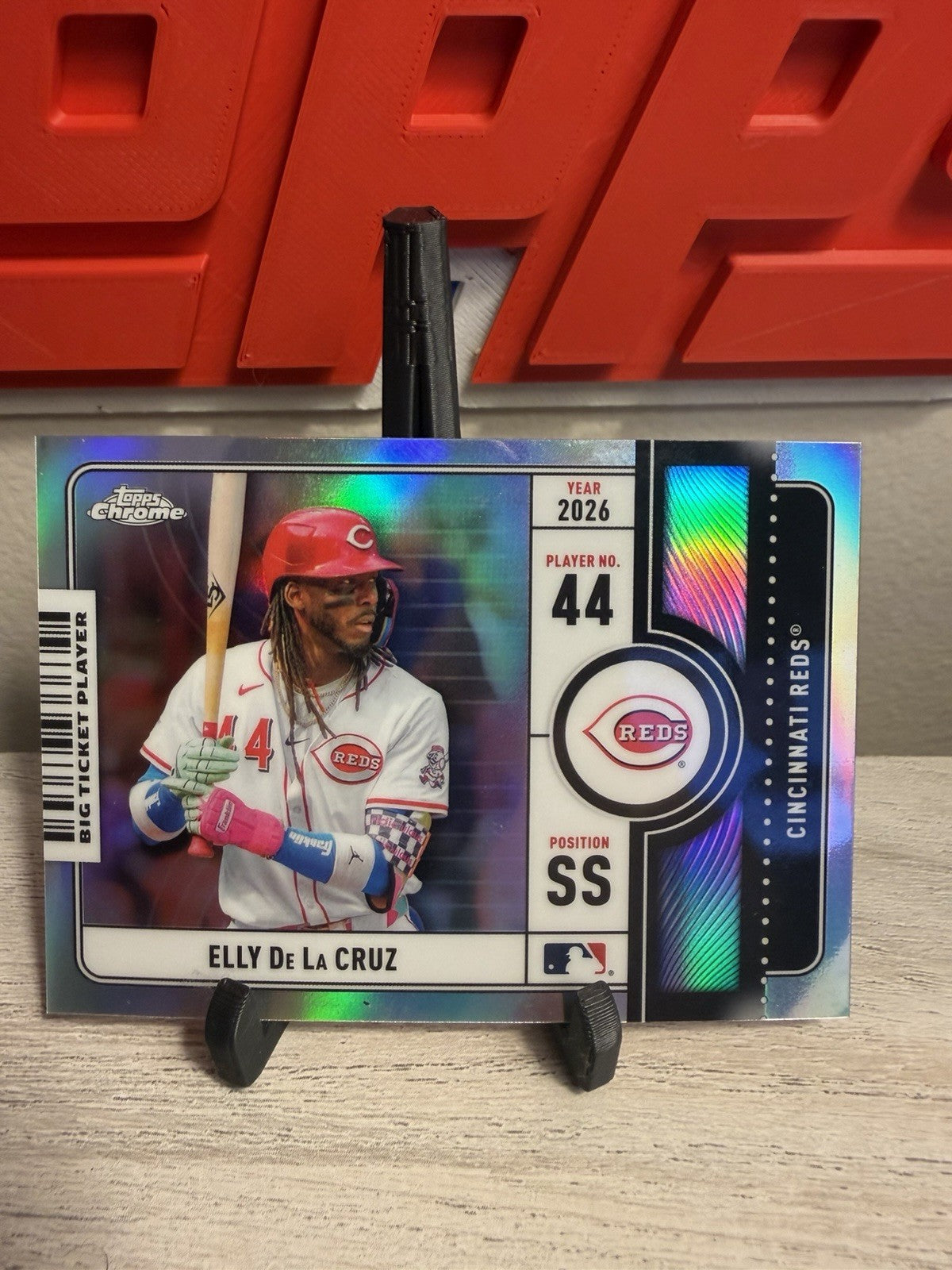 2026 Topps Chrome - Elly De La Cruz Big Ticket Players Refractor #BTP-5 - Reds0
