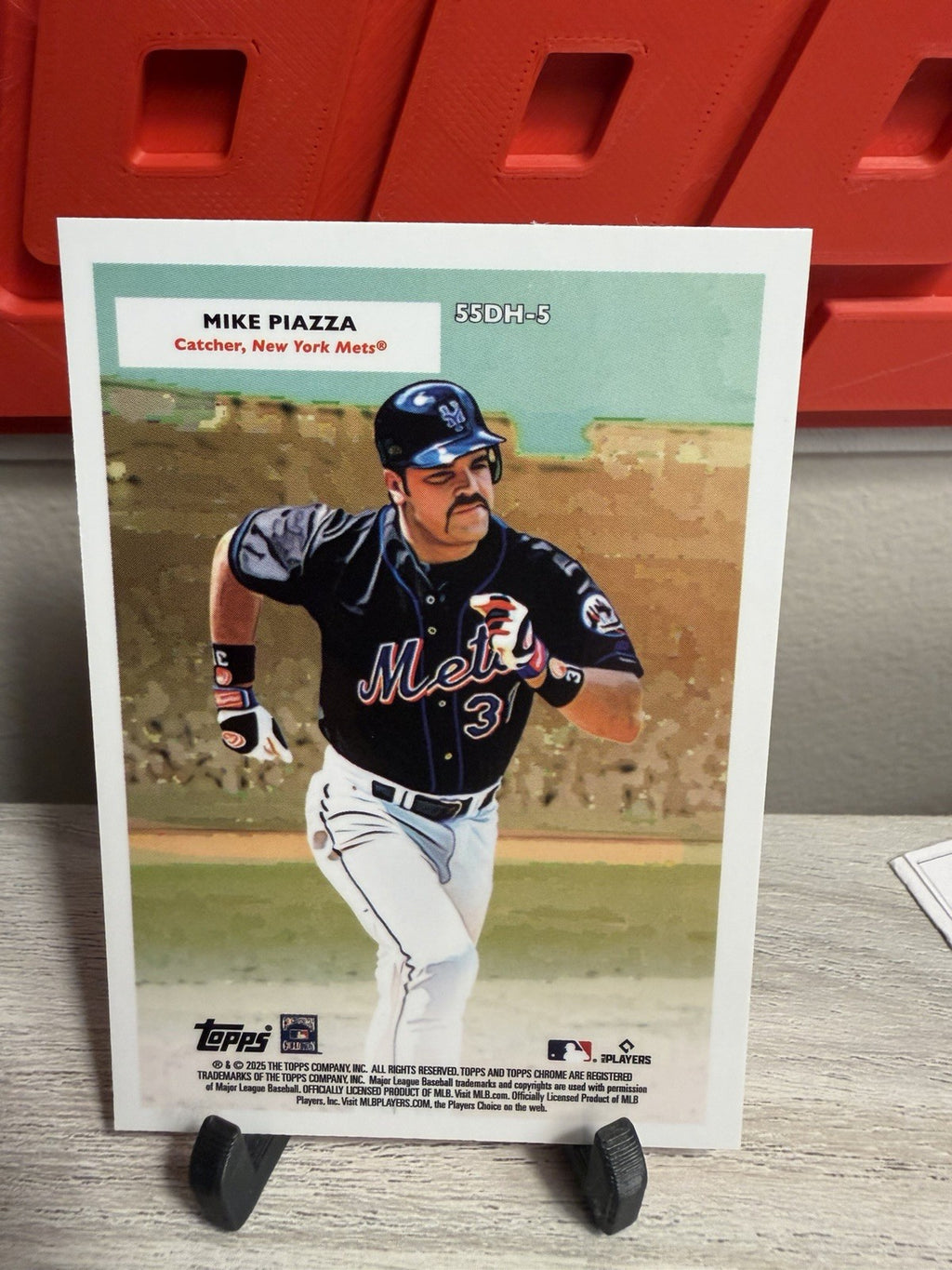 2025 Topps Chrome Platinum Double Header #55DH-5 Lindor / Piazza New York Mets1
