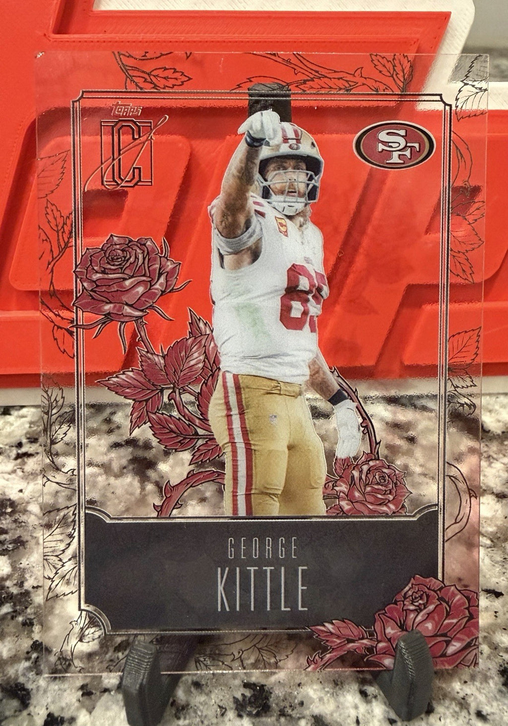 2025 Topps Signature Class George Kittle Roses #ROSES-11 Case Hit SSP YT920