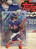 2025 Topps Finest Lamar Jackson Rare X-Fractor #225 Baltimore Ravens0