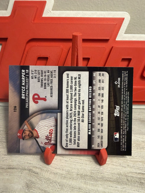 2025 #126 Bryce Harper Lime Green Foil1