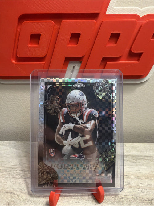 2025 Topps Chrome - Fortune 15 TreVeyon Henderson #F15-26 X-Fractor (RC)0