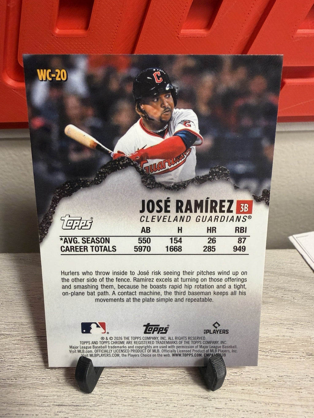 2026 Topps Chrome Jose Ramirez WC-20 Wrecking Crew1