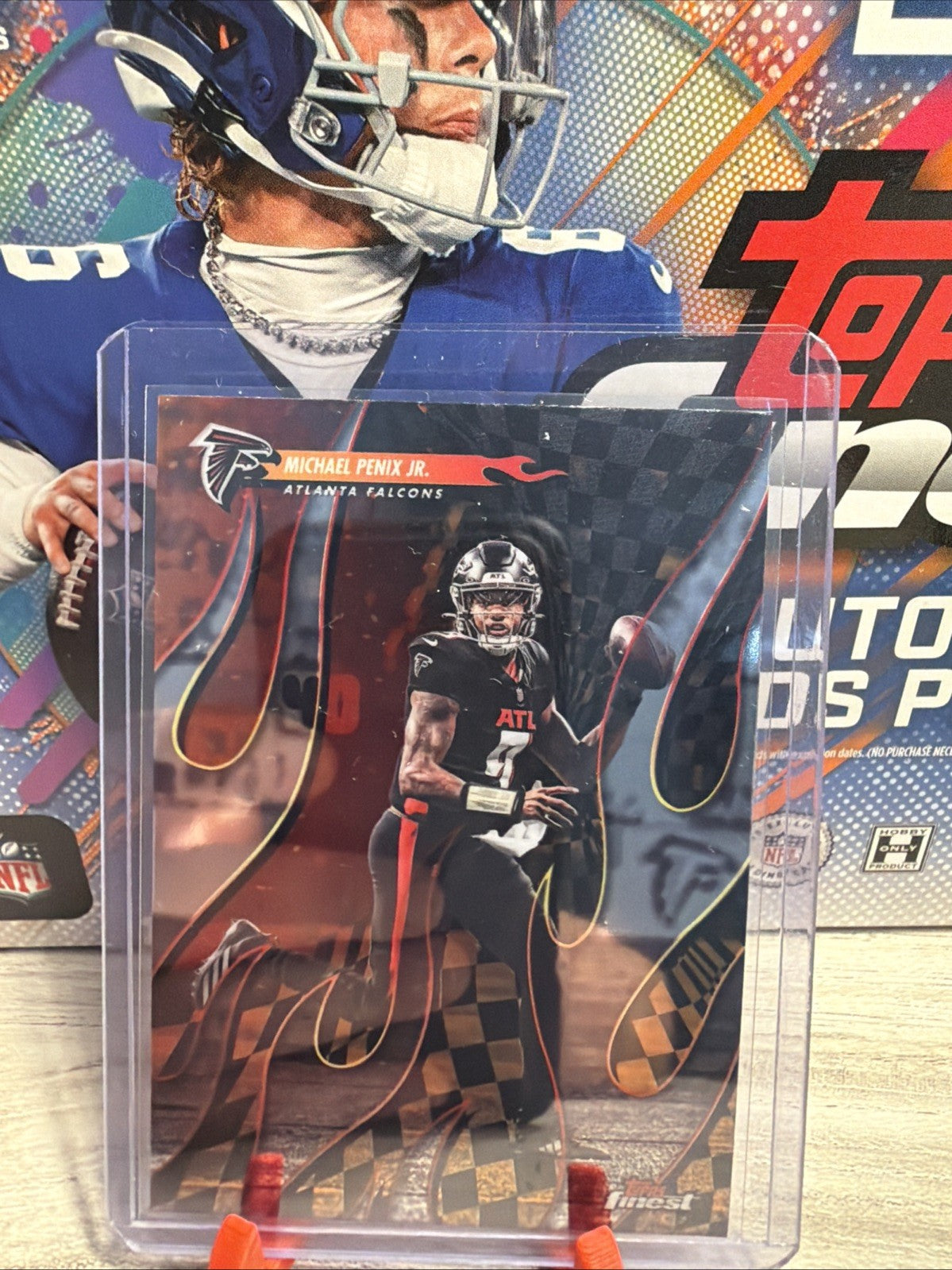 2025 Topps Finest Michael Penix Jr. #T-8 Torchers Falcons0