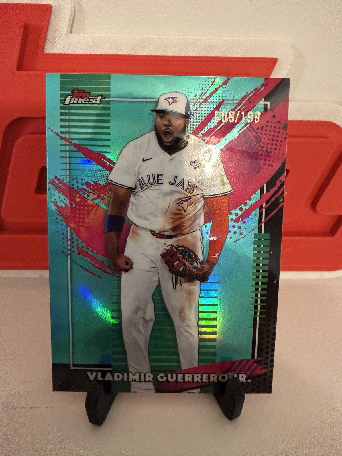 Topps Finest 2026 Vladimir Guerrero Jr. RARE TRUE TEAL /199 Blue Jays0