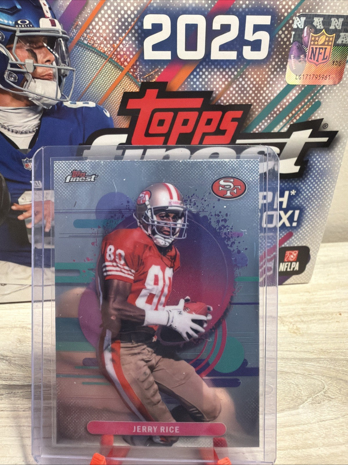 Topps Finest 2025 Jerry Rice Finest Performance Refractor Uncommon #200 49ers0