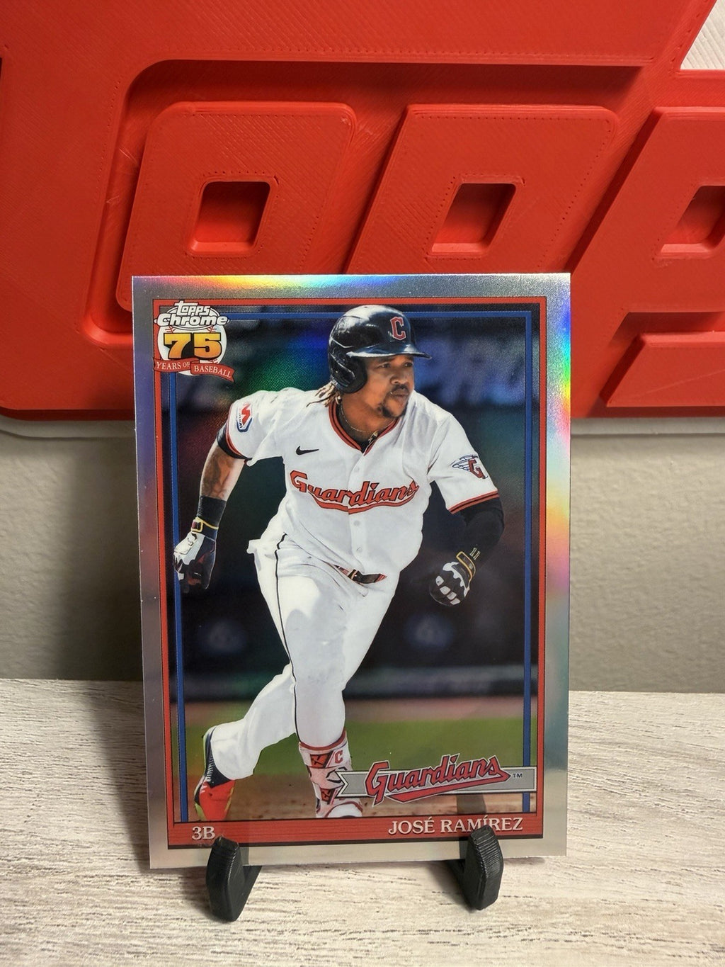 Jose Ramirez 2026 Topps Chrome 1991 Baseball #9 - Cleveland Guardians0