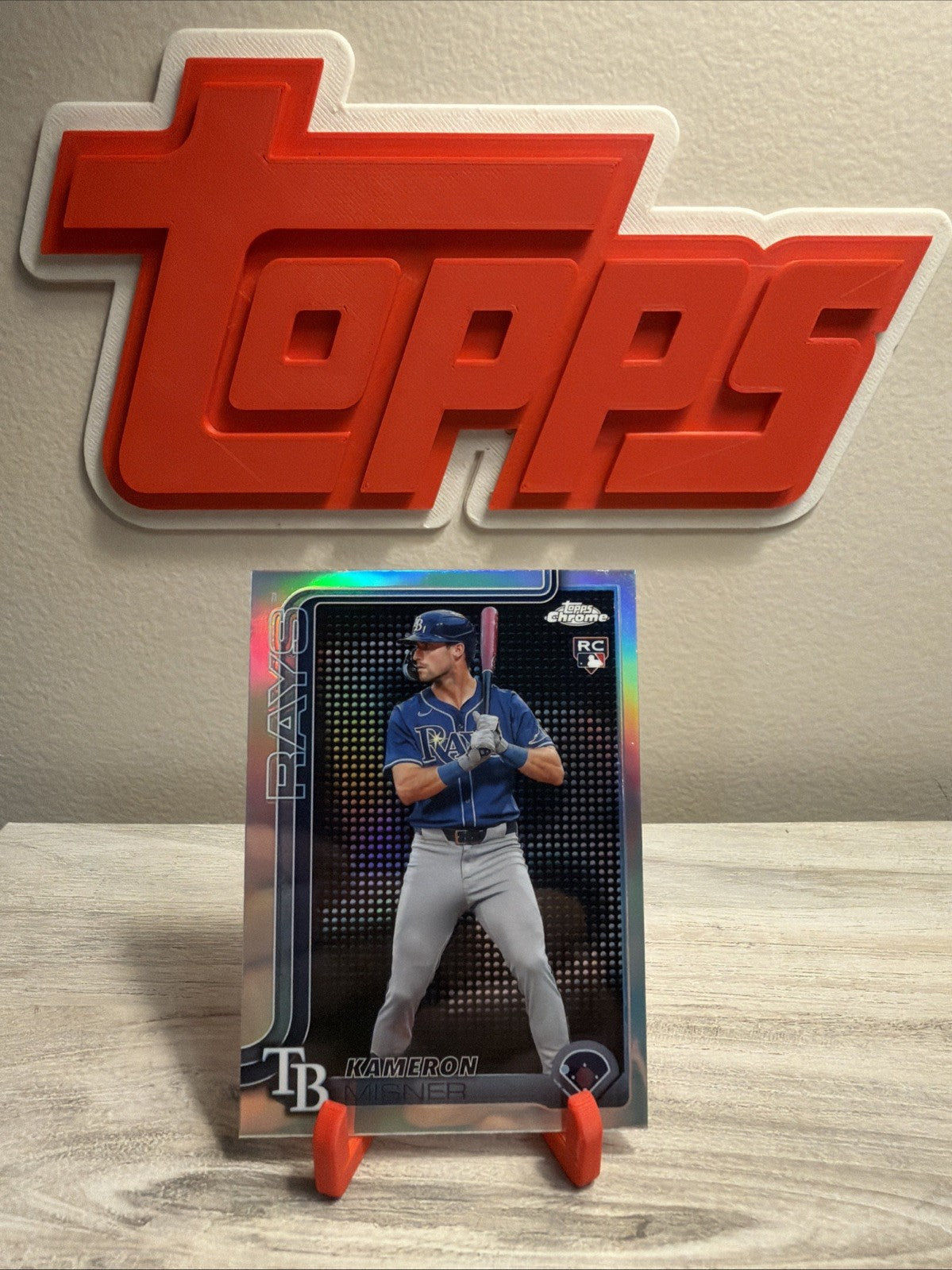 2025 Topps Chrome - Kameron Misner #130 Lightboard Logo Refractor (RC)0