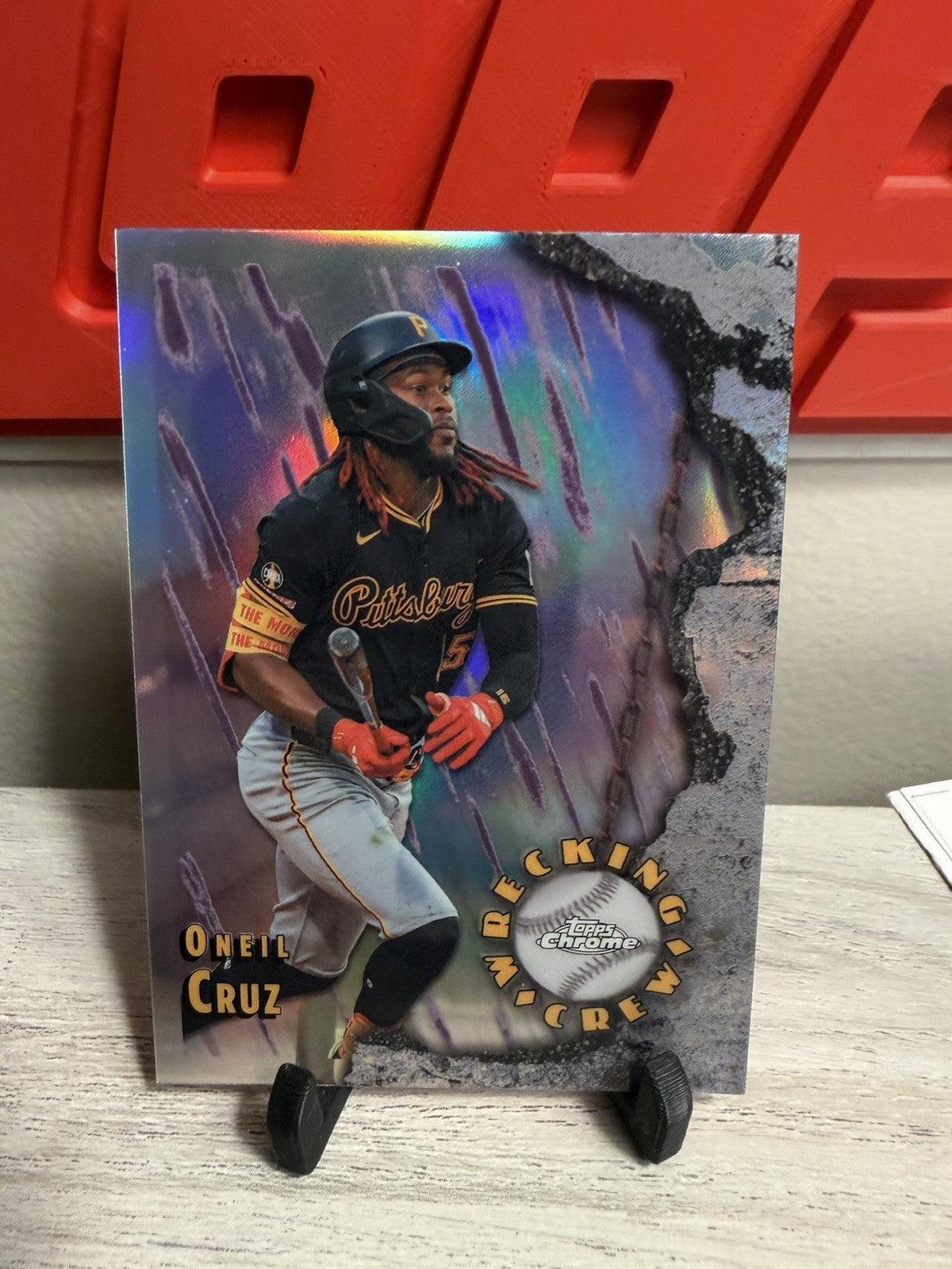 2026 Topps Chrome Oneil Cruz Pirates Wrecking Crew Insert #WC-17 "Must Go"0