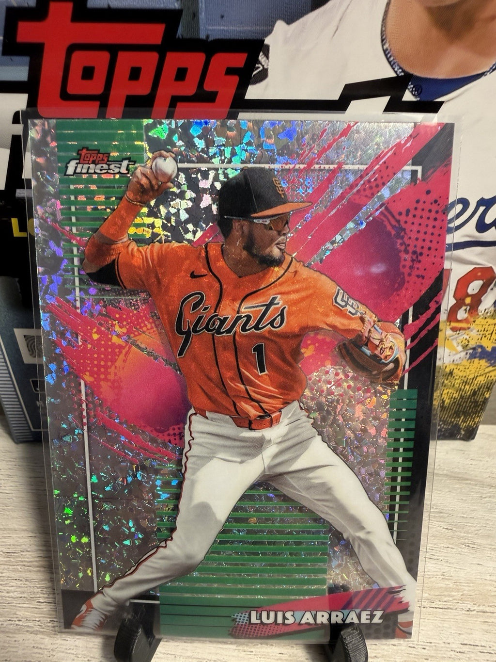2026 Topps Finest Mini Diamond Rare-Luis Arraez #260 Giants0