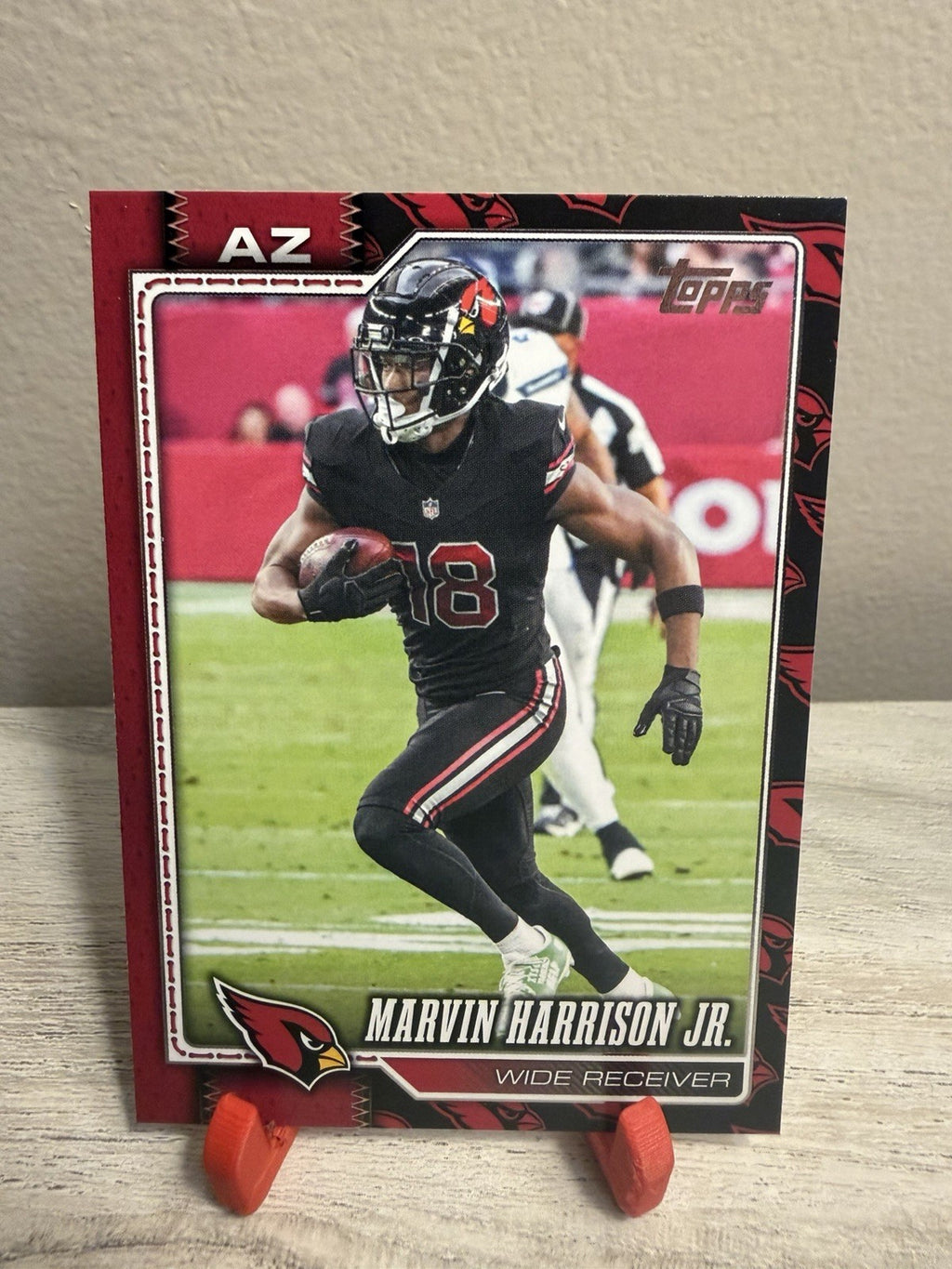 2024 Topps Flagahip Marvin Harrison Jr. Arizona Team Border SP0