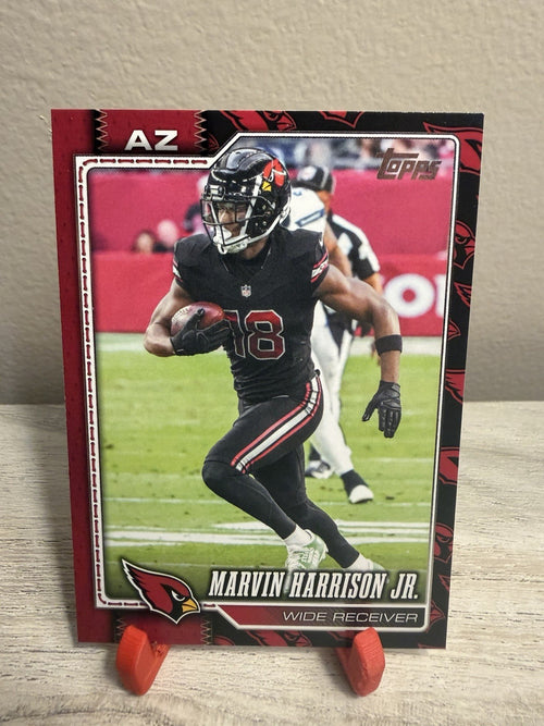 2024 Topps Flagahip Marvin Harrison Jr. Arizona Team Border SP0