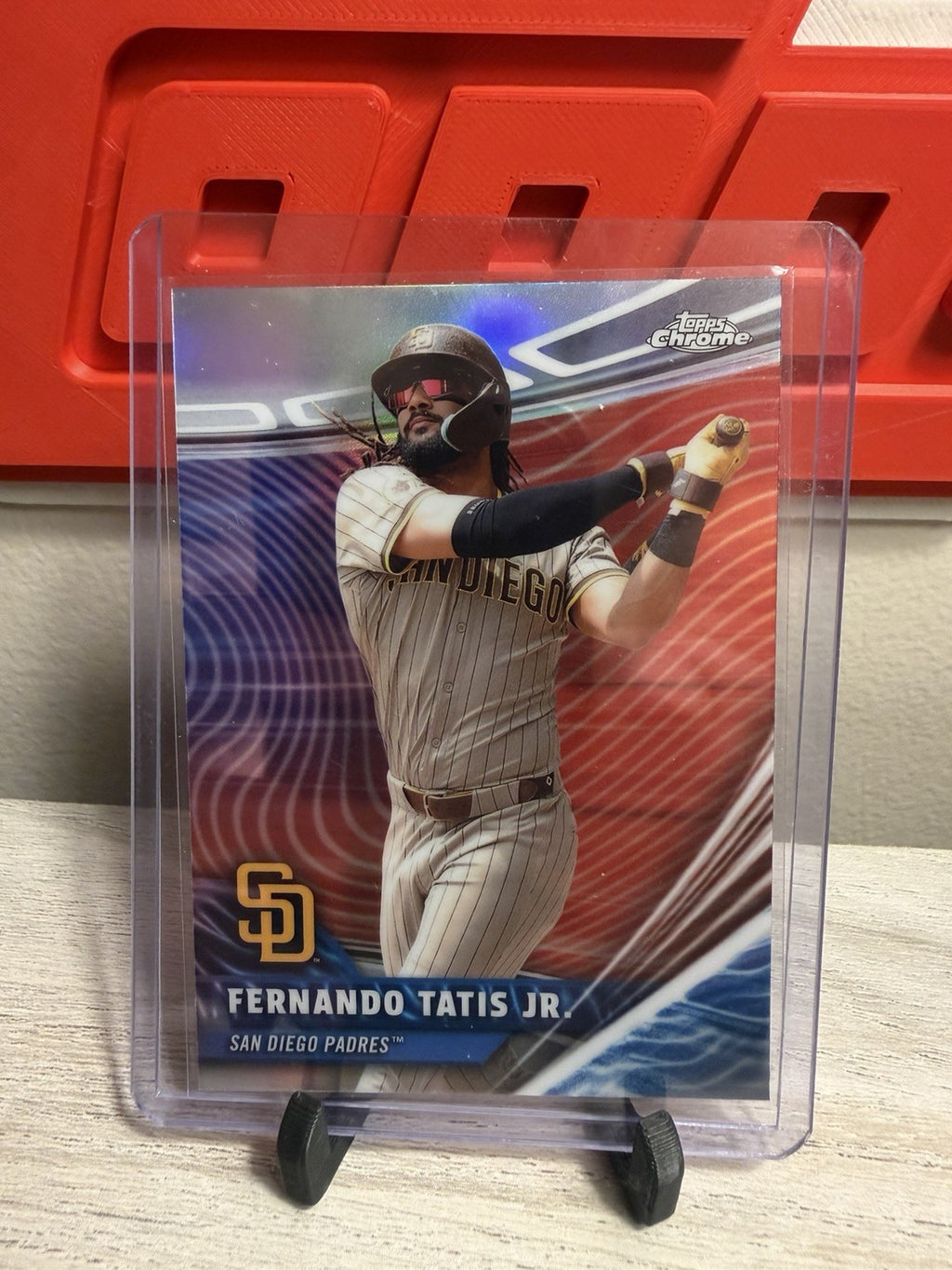 2026 Topps Chrome Fernando Tatis Jr. Rivals Away Refractor0