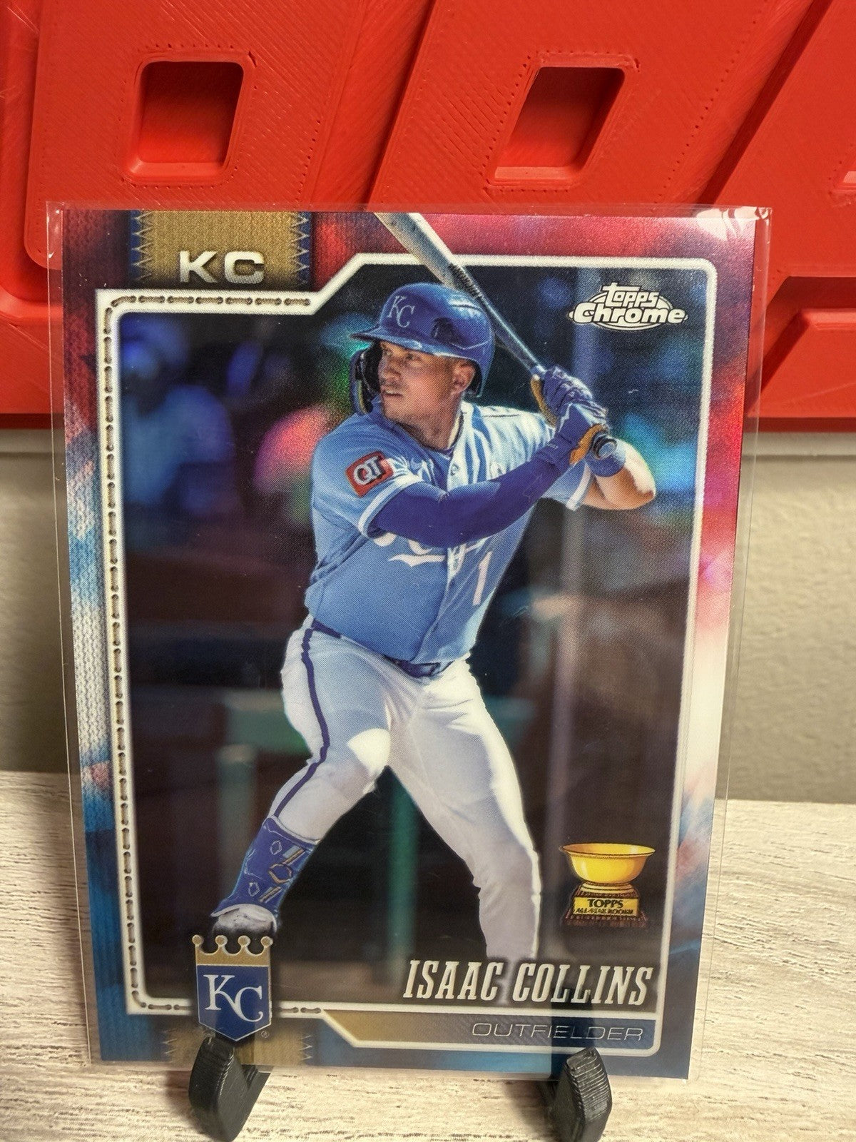 Topps Chrome 2026 Isaac Collins Chrome #251 Kansas City Royals0