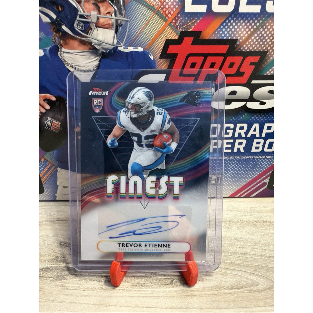 2025 Topps Finest TREVOR ETIENNE Rookie Finest Autographs RC CR