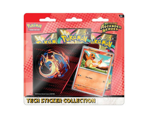 Pokémon Mega Evolution Ascended Heroes Tech Sticker Collection