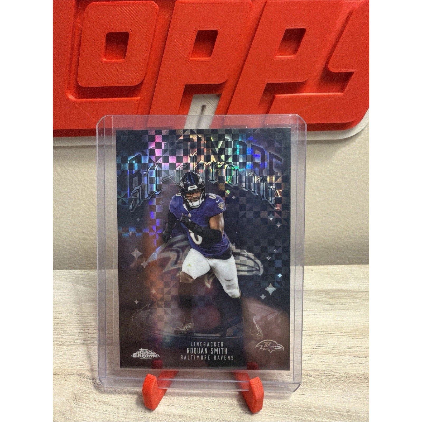 2025 Topps Chrome - All-Chrome Roquan Smith #ACT-21 X-Fractor Ravens C18