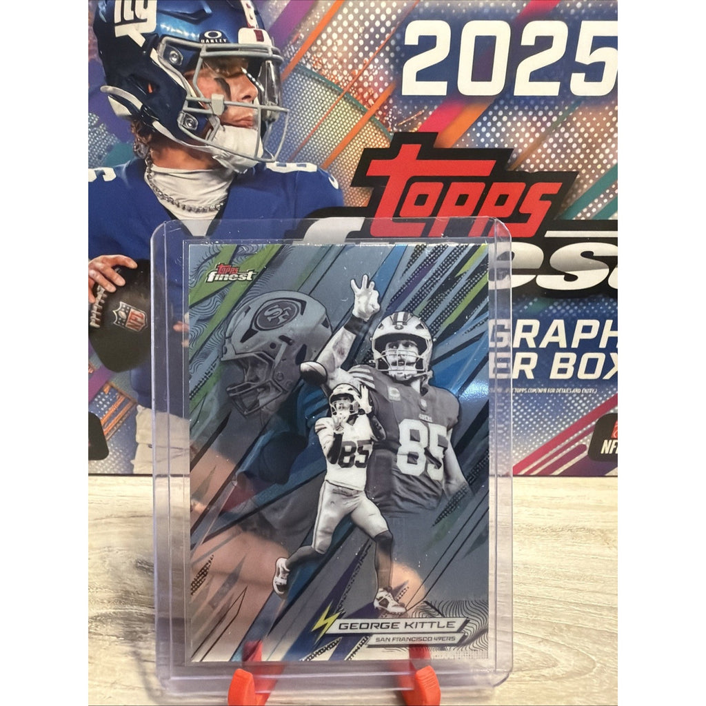 2025 Topps Finest Power Kings George Kittle PK-10 NFL