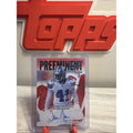 Topps 2025 Terence Newman Cowboys Signature Preeminent Ink On Card Auto /25