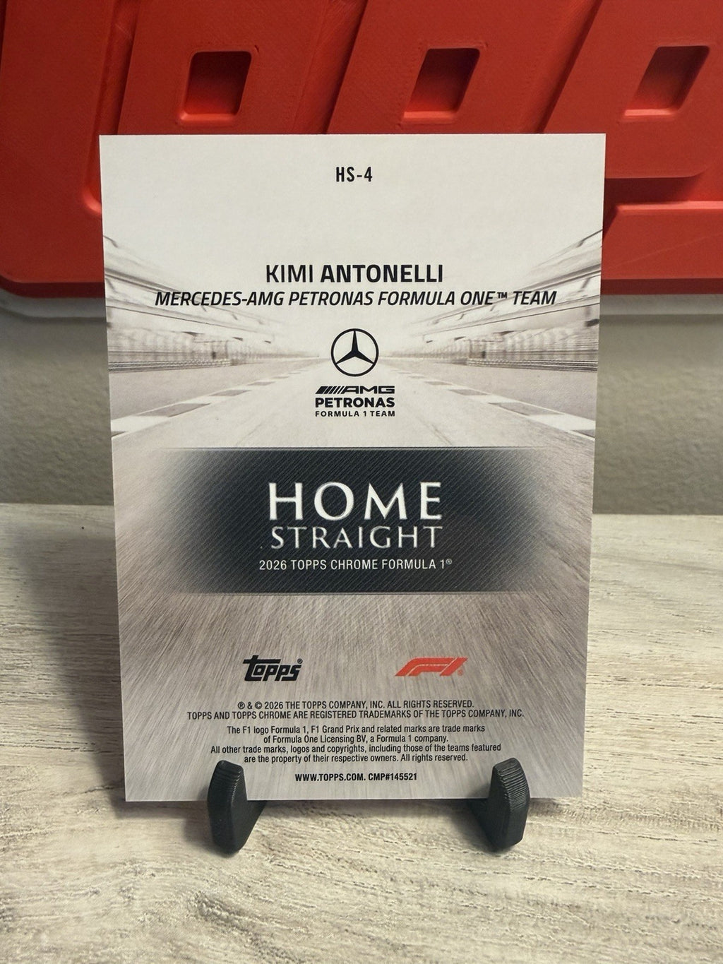 Kimi Antonelli Gold Checkered Flag /50 photo 6