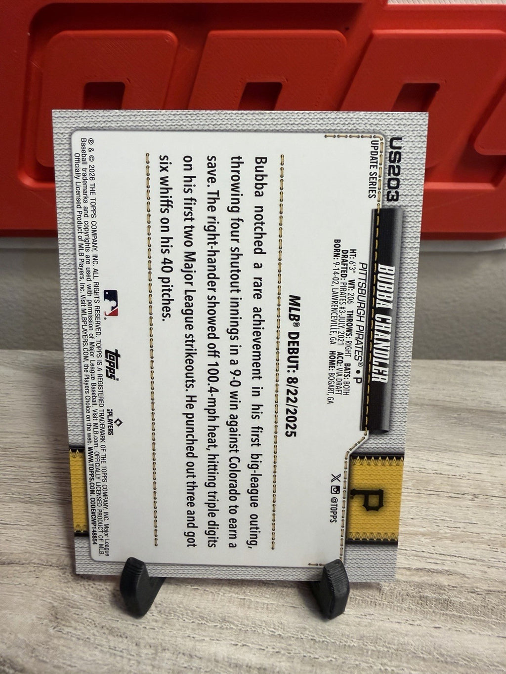 Card back