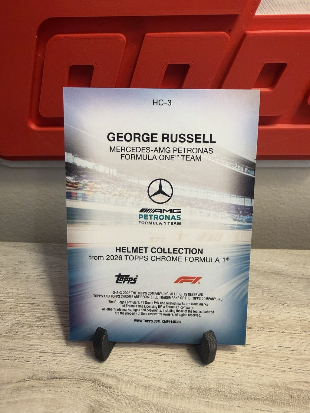 George Russell Helmet Collection photo 6