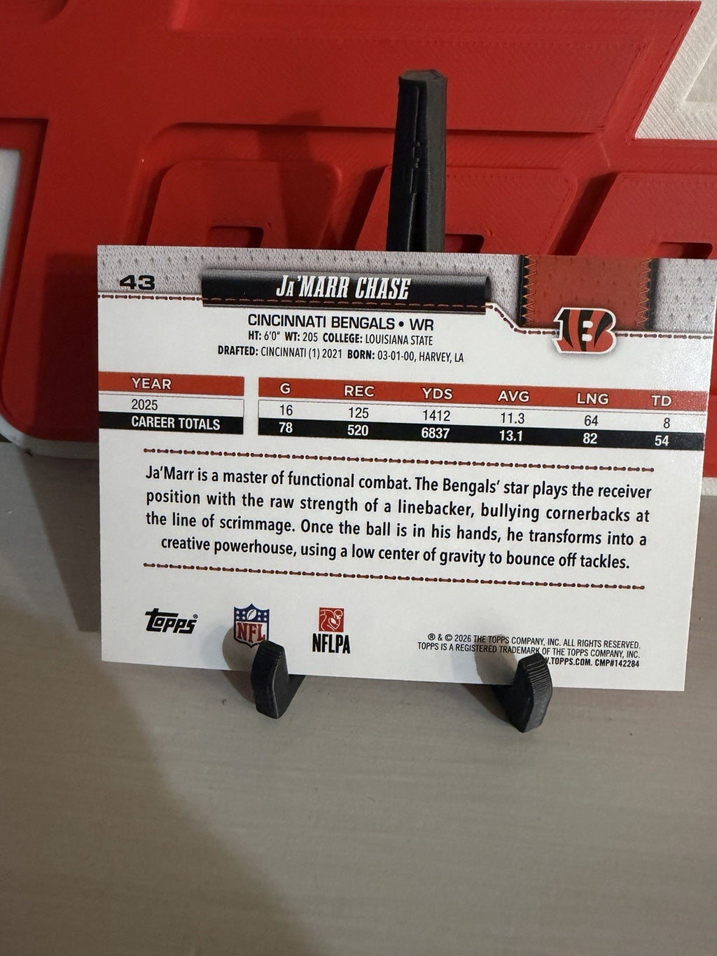 Card back