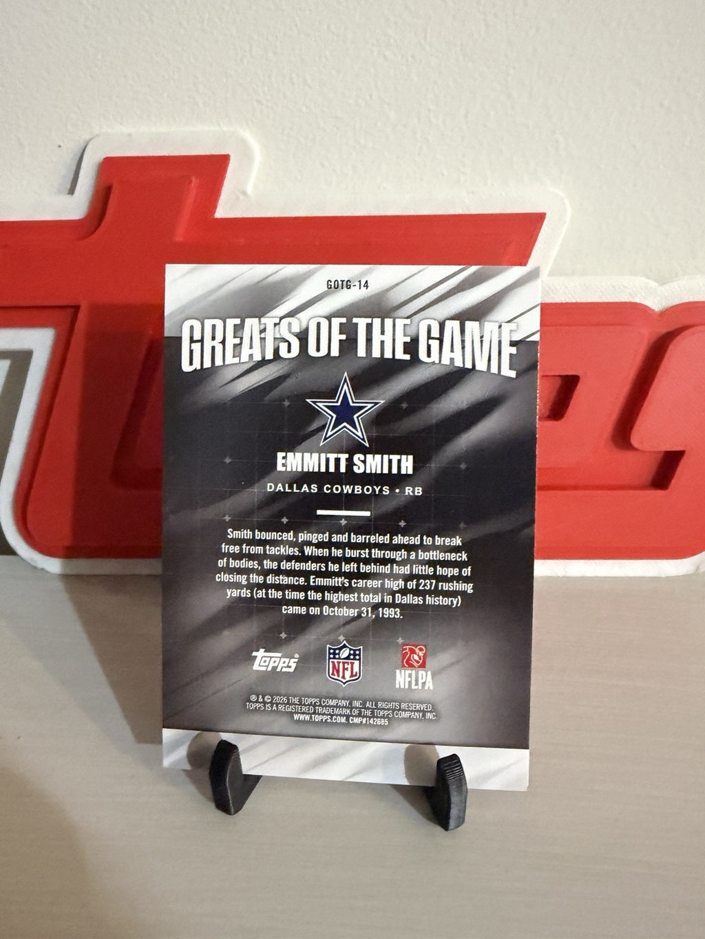 Card back