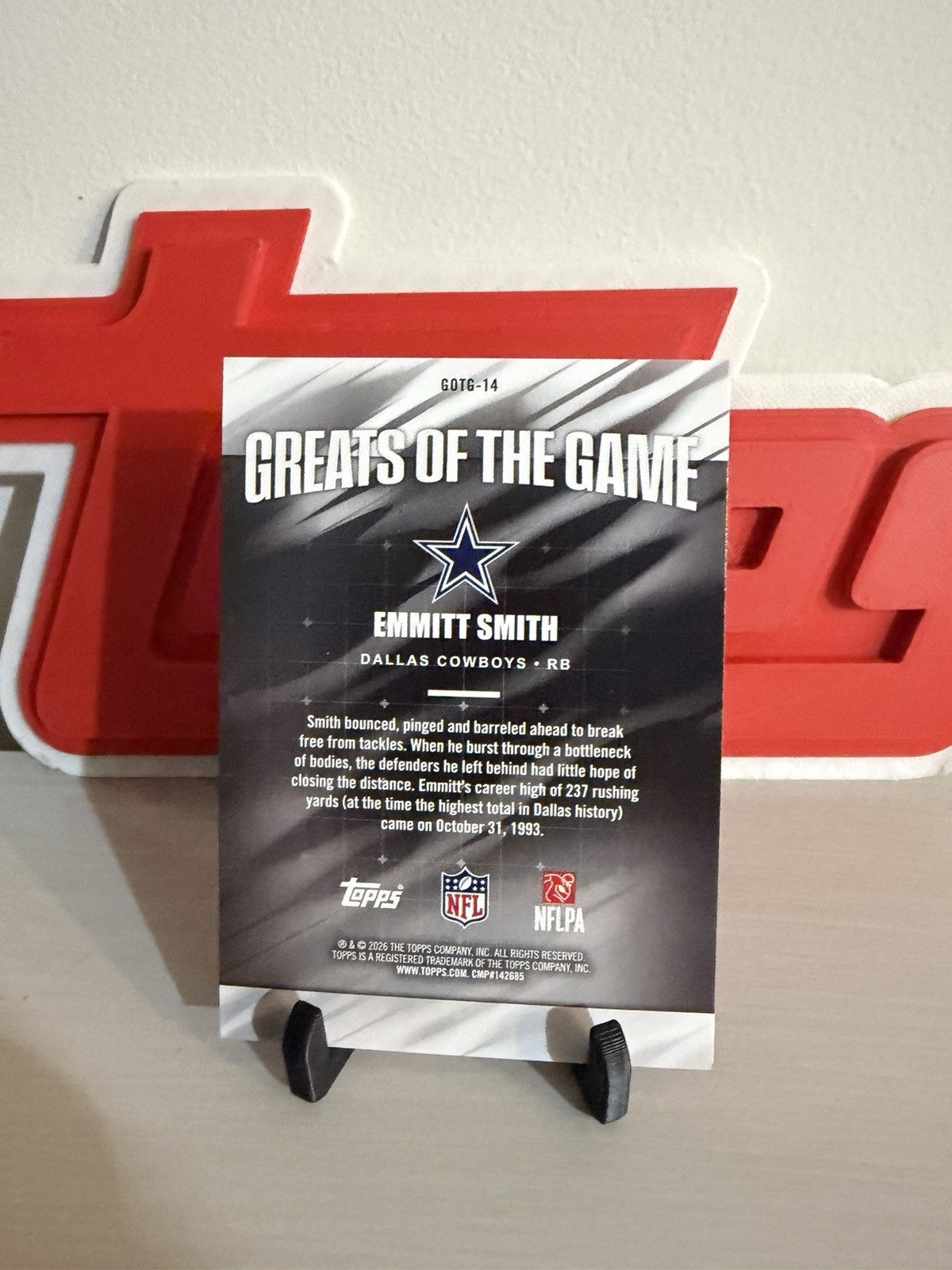 Card back