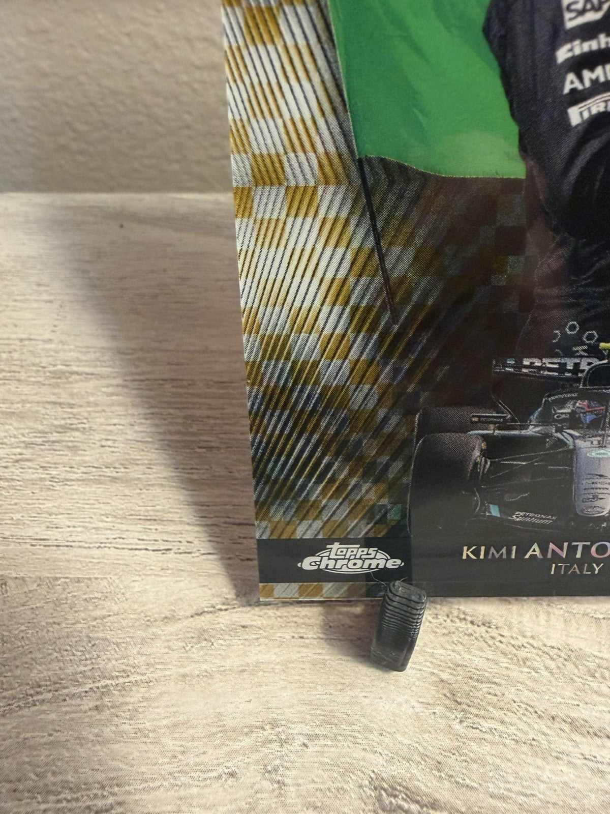 Kimi Antonelli Gold Checkered Flag /50 photo 4