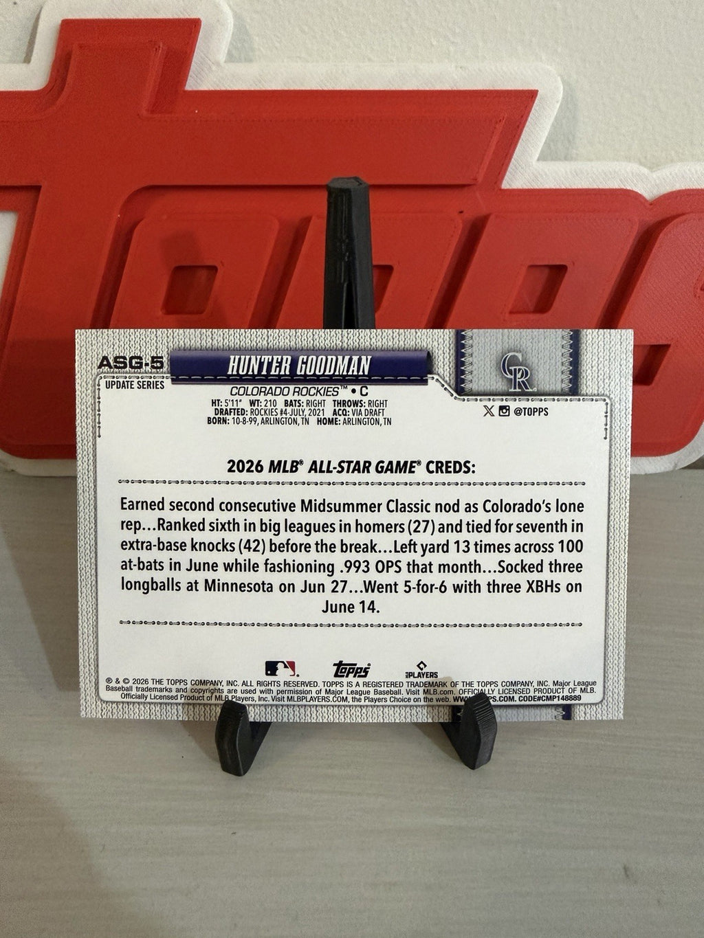 Card back