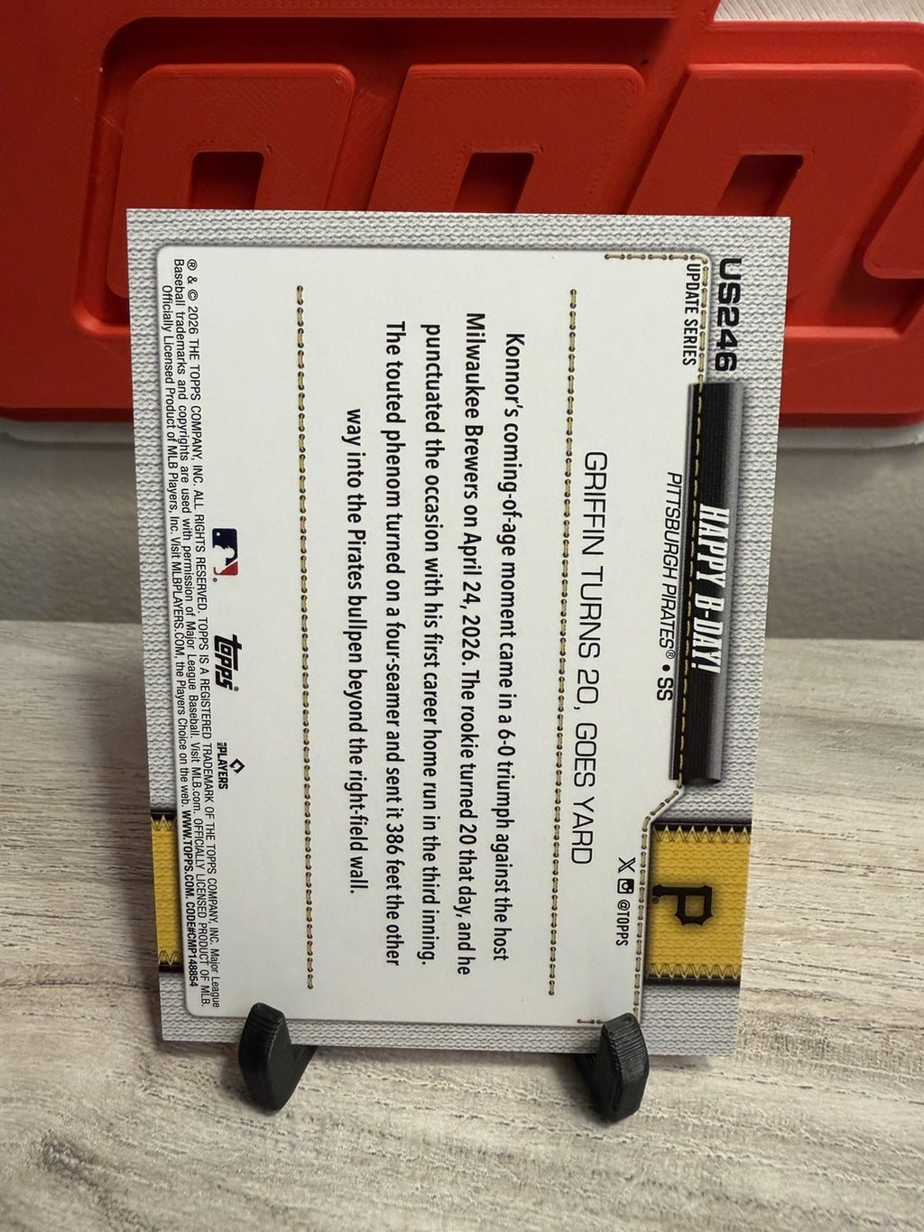 Card back