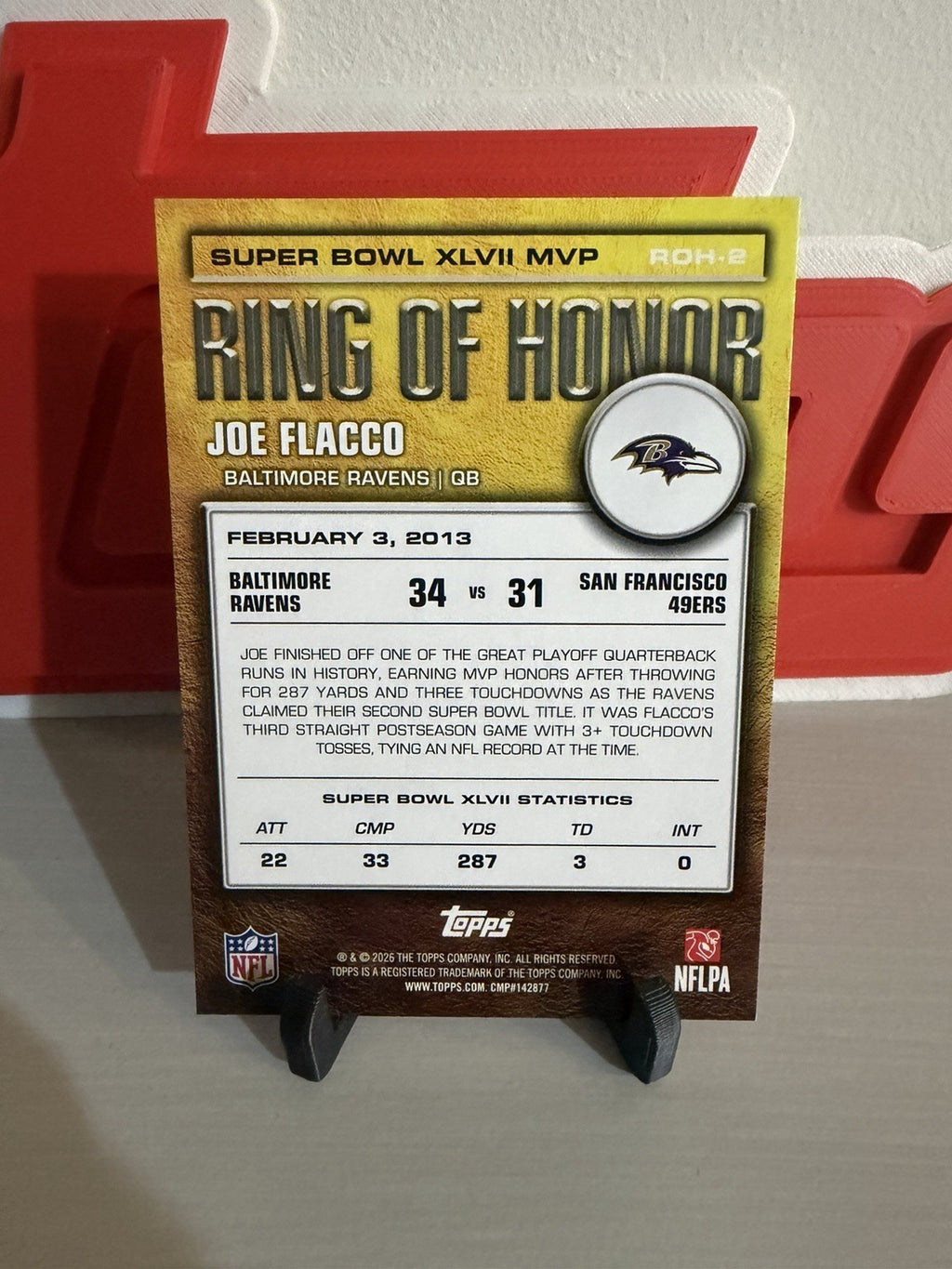Card back