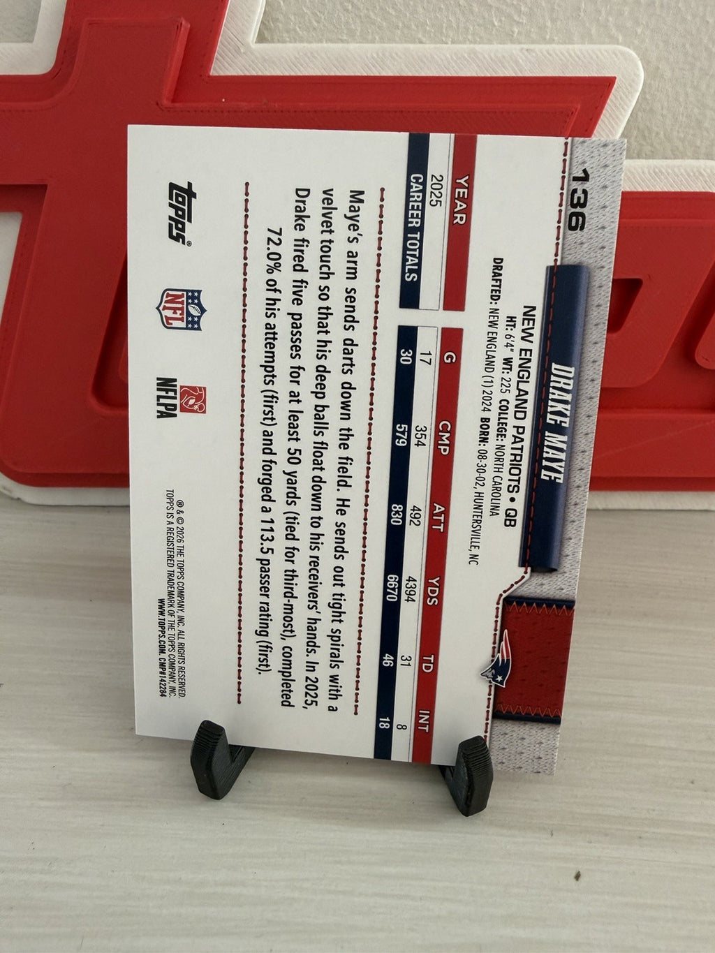 Card back