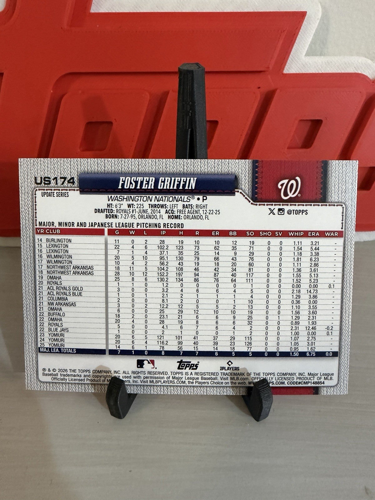 Card back